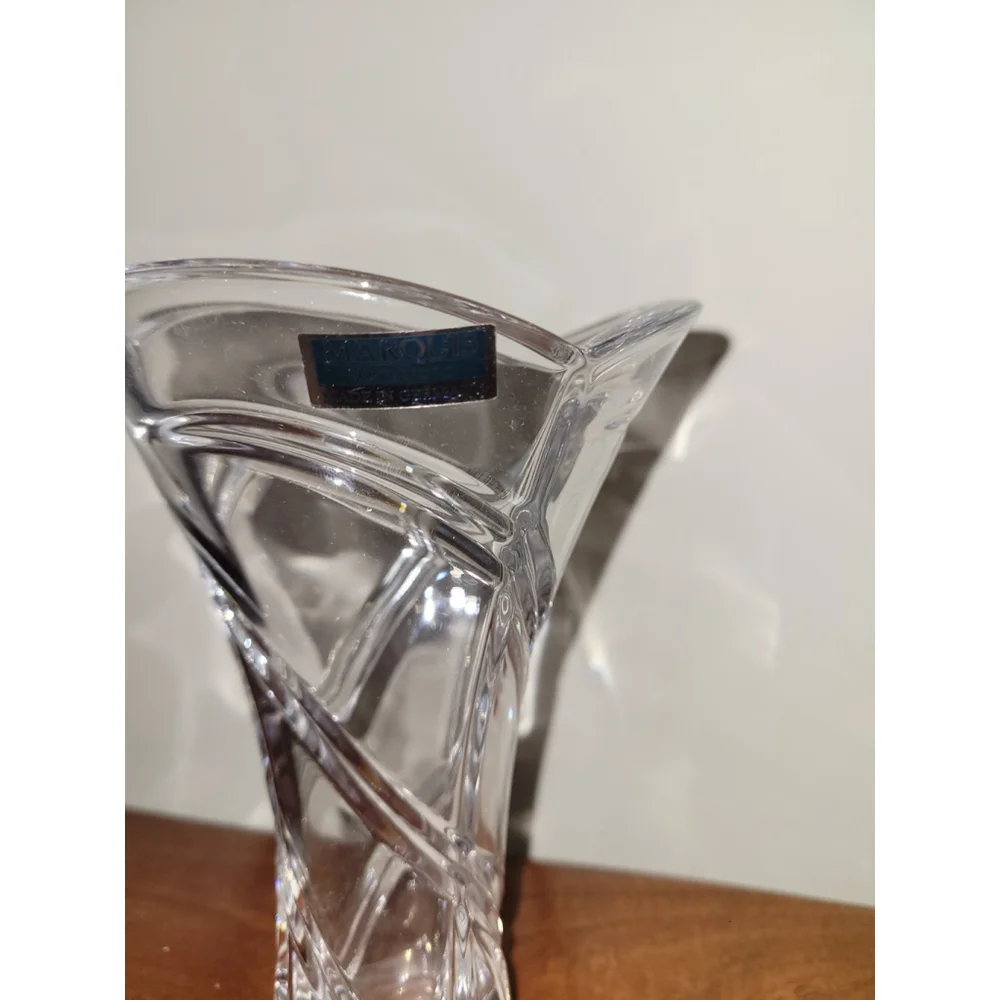 WaterFord Crystal Marquis Vase 7” Germany Lead Trillium Vintage Stamped EUC *